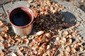 Honey Ponderosa tea by Lake Missoula Tea Company, featuring a warm, inviting blend of honey and pine flavors in a tea bag.