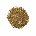 Herbal Yerba Lemon Basil tea from Lake Missoula Tea Company, featuring fresh lemon and basil leaves in a tea blend.