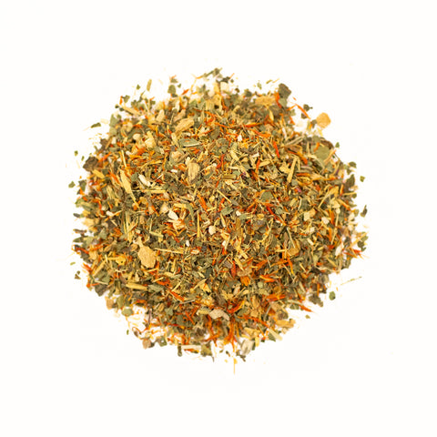 Box of Maureen's Cure Singer's Tea by Lake Missoula Tea Company, featuring herbal tea with soothing ingredients and natural packaging.