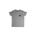 Gray Tea T-Shirt from Lake Missoula Tea Company featuring a casual, comfortable fit and printed tea-themed design.
