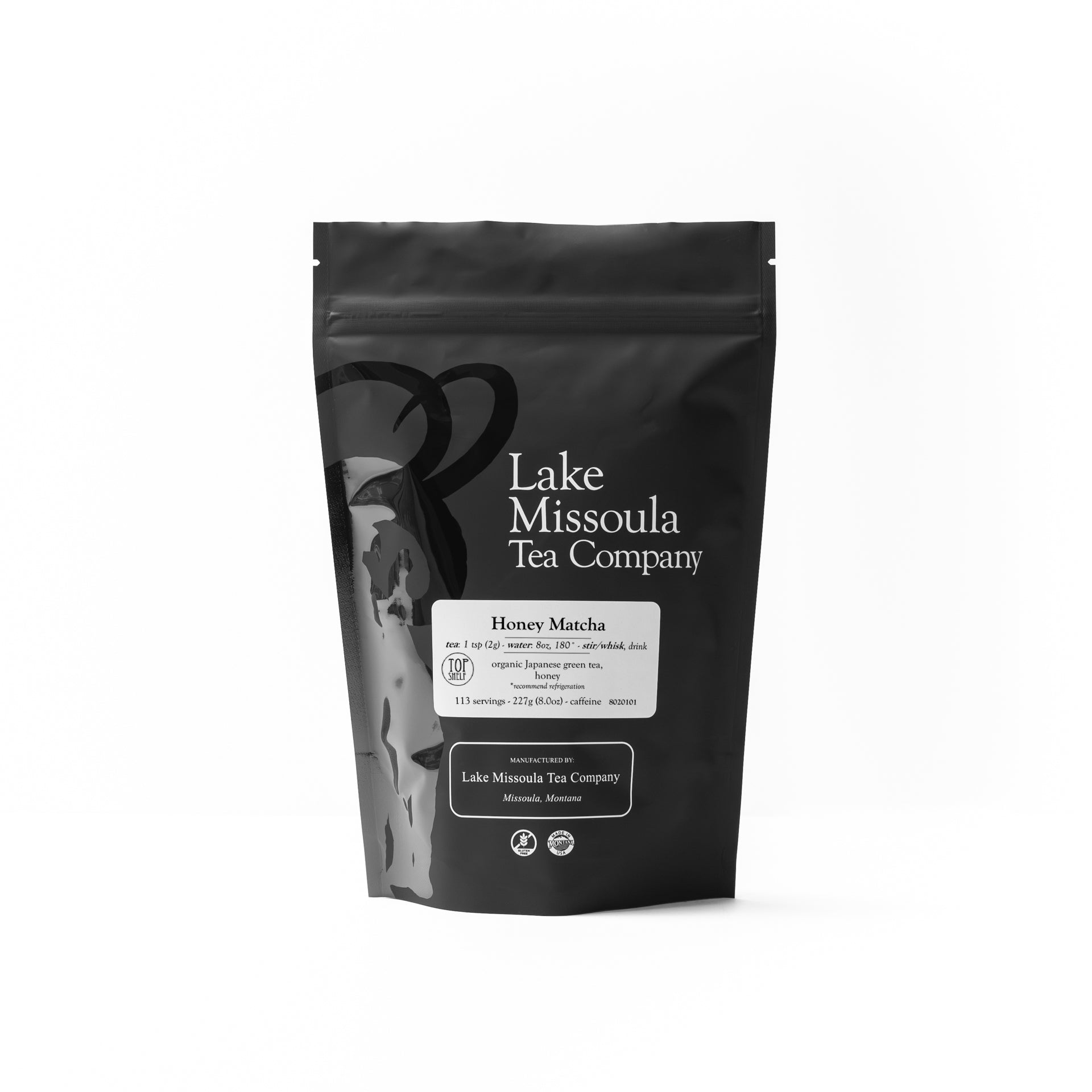 Honey Matcha - Smooth, Vegetal Green Tea | Lake Missoula Tea Company