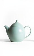 Ceramic Dew Teapot by Lake Missoula Tea Company, elegant teaware with a smooth, glossy finish and a classic shape.