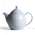 Lake Missoula Tea Company Dew ceramic teapot, a stylish teaware piece with a glossy dew-inspired glaze and elegant design.