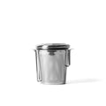 Lake Missoula Tea Company in-cup infuser with folding handle, stainless steel tea infuser for easy brewing in teacups.