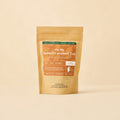 Big Sky Salted Caramel Tea 30g pouch, Winter Collection limited edition, on a warm beige background