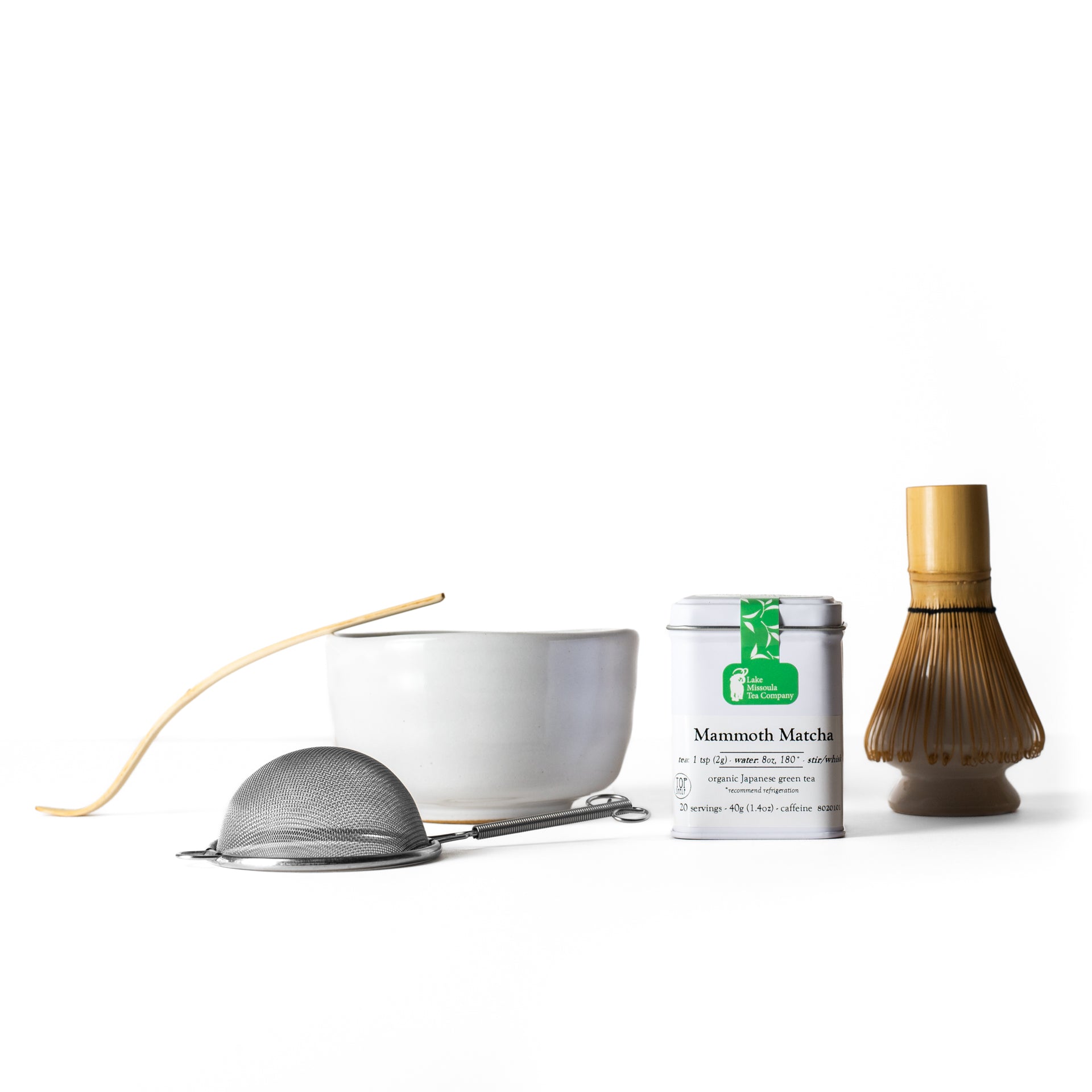 Matcha Tea Set - Complete Starter Kit with Matcha