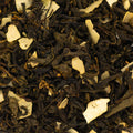 Creamy Coconut Oolong tea from Lake Missoula Tea Company showing smooth, creamy coconut-infused oolong tea leaves.