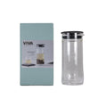 Viva Minima tea carafe from Lake Missoula Tea Company, elegant glass teaware with a sleek, minimalist design for brewing and serving tea.
