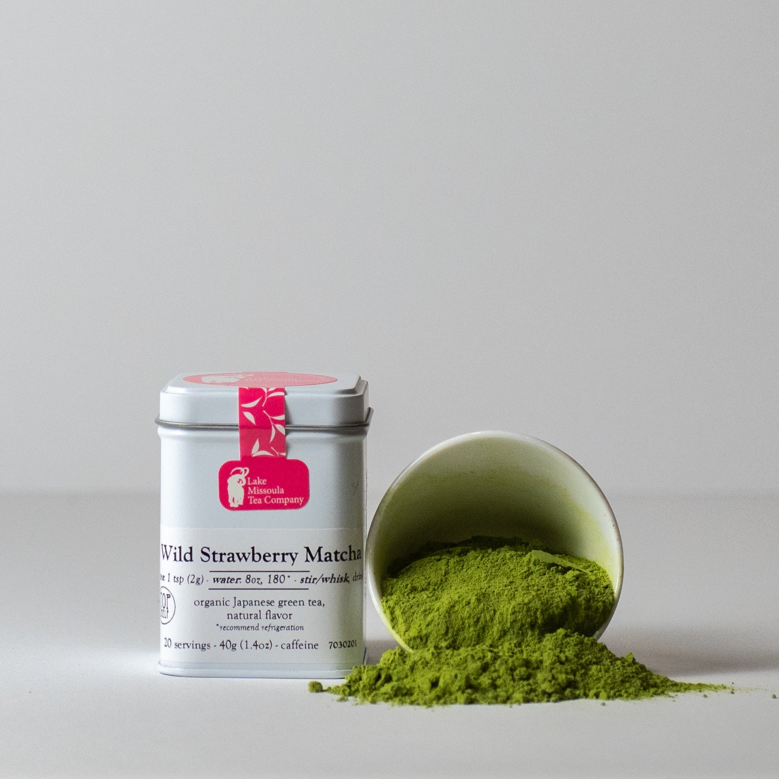 Wild Strawberry Matcha - Fresh Berry Flavor