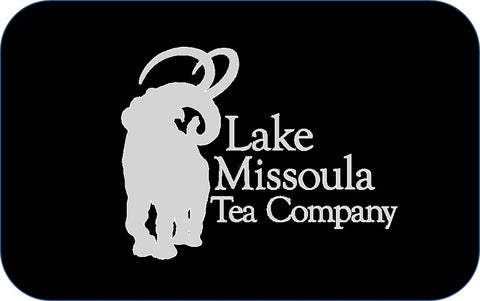 Lake Missoula Tea Company in-person gift card, featuring elegant design and branding, perfect for tea lovers.