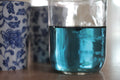 Jar of Butterfly Pea Flower tea by Lake Missoula Tea Company, featuring vibrant blue dried flowers in a clear glass jar.