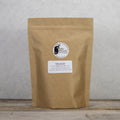 Dried Chicory Joe tea blend from Lake Missoula Tea Company in a 500g package, showing loose roasted chicory root pieces.