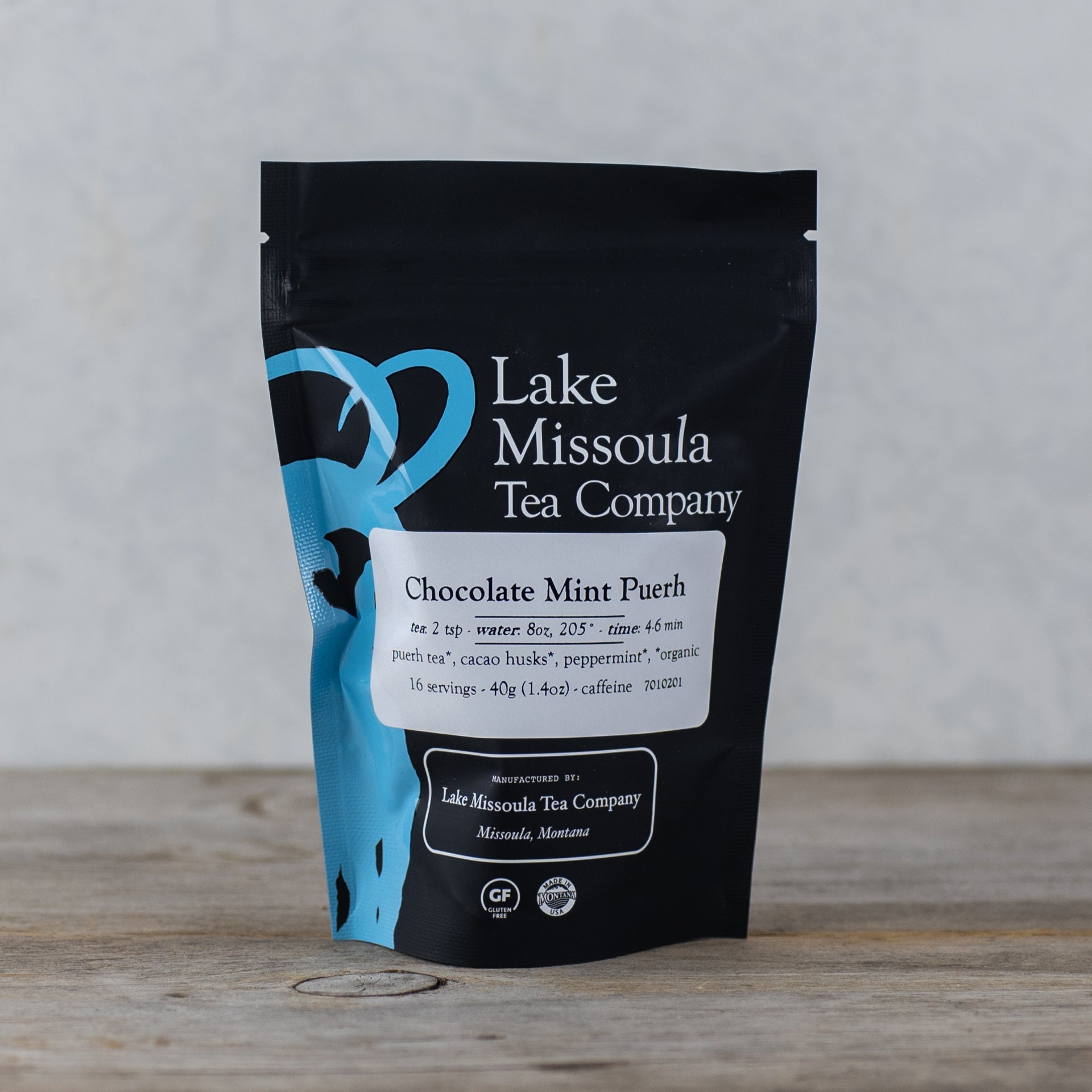 Chocolate Mint Puerh Tea | Lake Missoula Tea Company