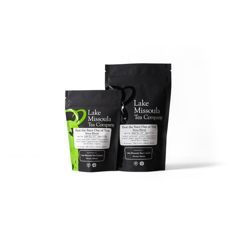 Lake Missoula Tea Company's Medicine Chest Tea Bundle featuring herbal teas to boost immunity and soothe cold symptoms.