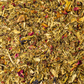 Lake Missoula Tea Company hair care tea in a textured container, designed to promote healthy hair and scalp.