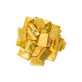 Golden Brick Puerh tea brick from Lake Missoula Tea Company, showcasing a rich, golden-colored compressed tea block.