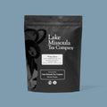 Lake Missoula Tea Company's Winter Berry tea in a 500g package, showcasing dried berry blend for a flavorful winter beverage.