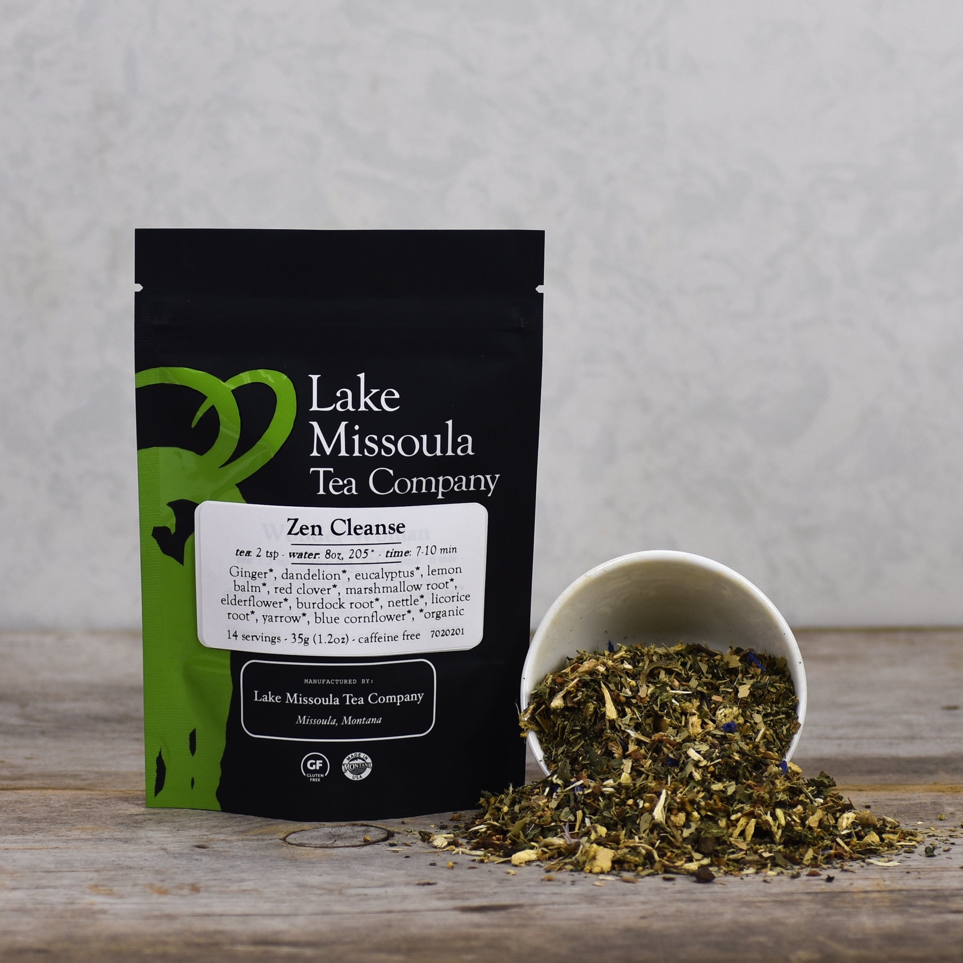 Zen Cleanse Tea | Lake Missoula Tea Company