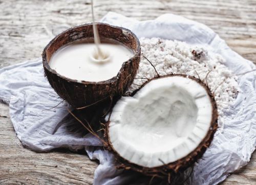 Coconut Cream & husk