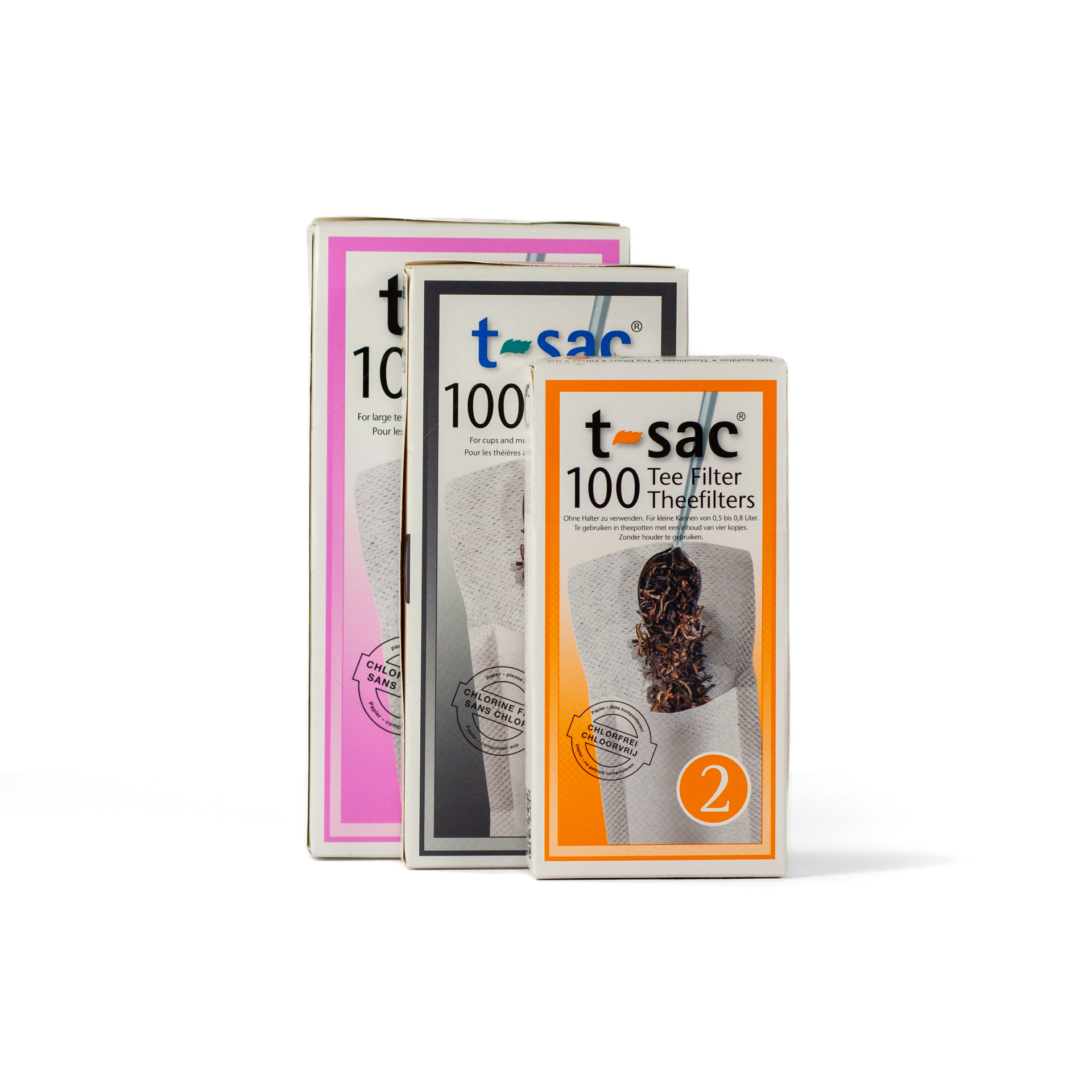 T-Sac Tea Filters Individual 100 count