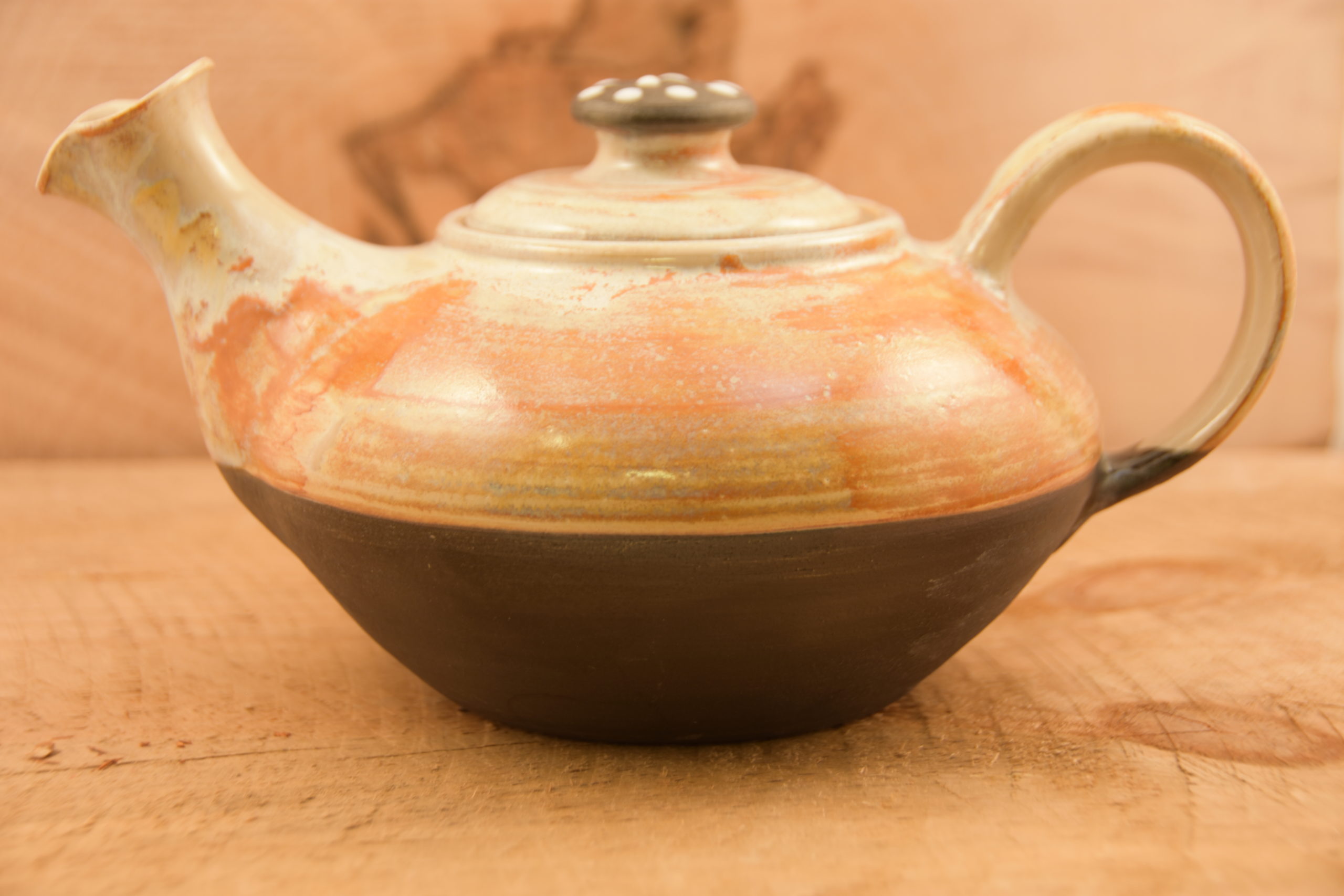 Handmade Tea Pot Lake Missoula Tea Company