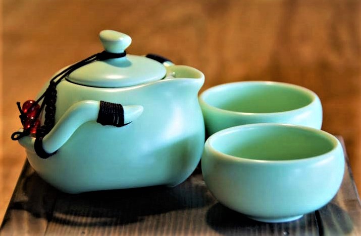 Green Gaiwan for two