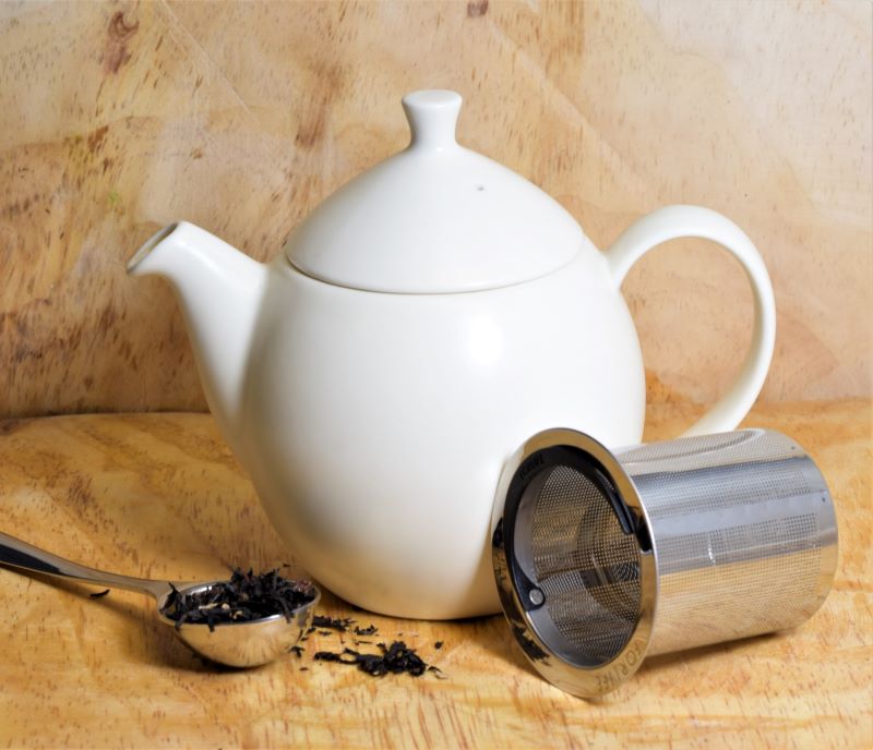 Natural Cotton Dew Tea Pot