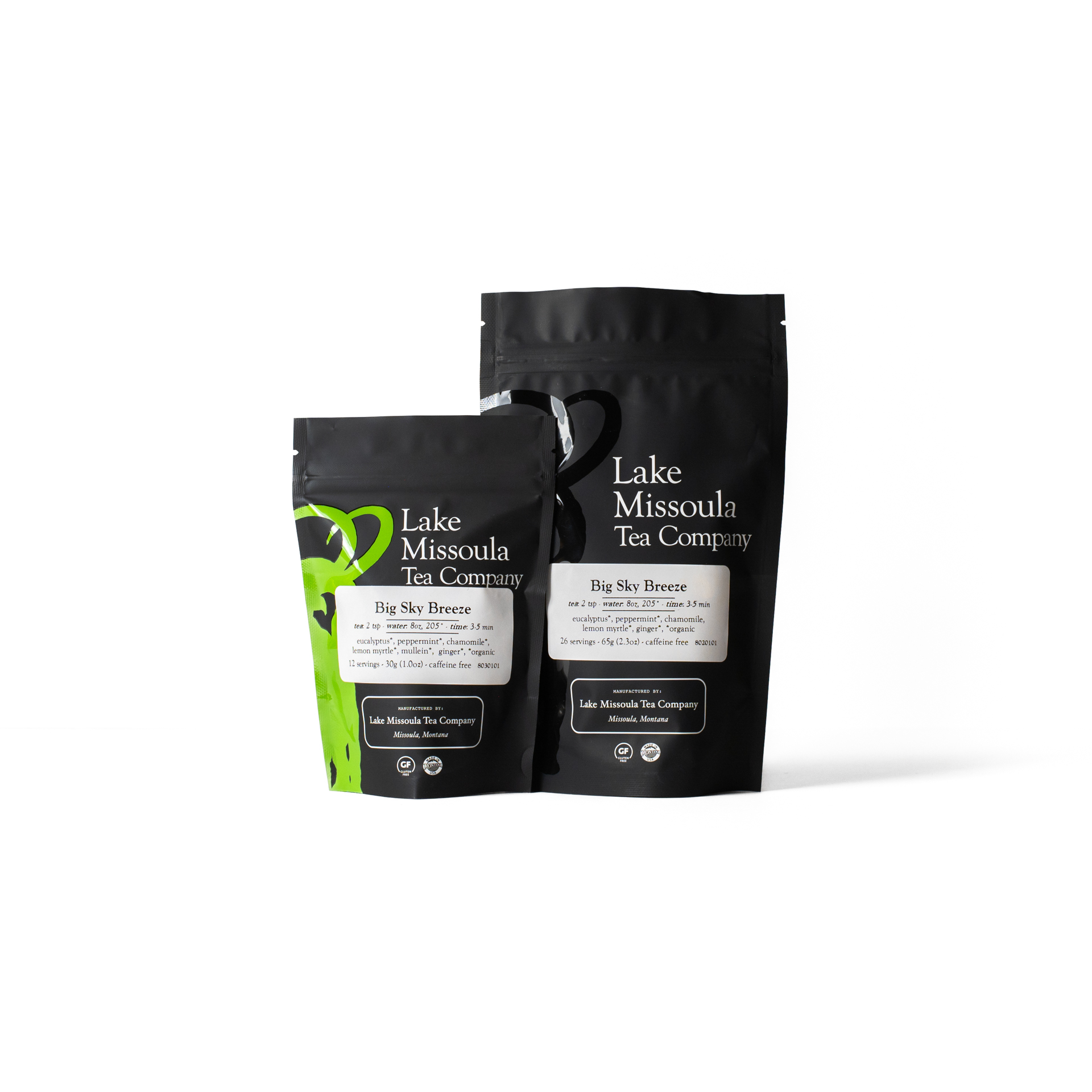 Postcard from Montana Tea Box - Big Sky Breeze 1920