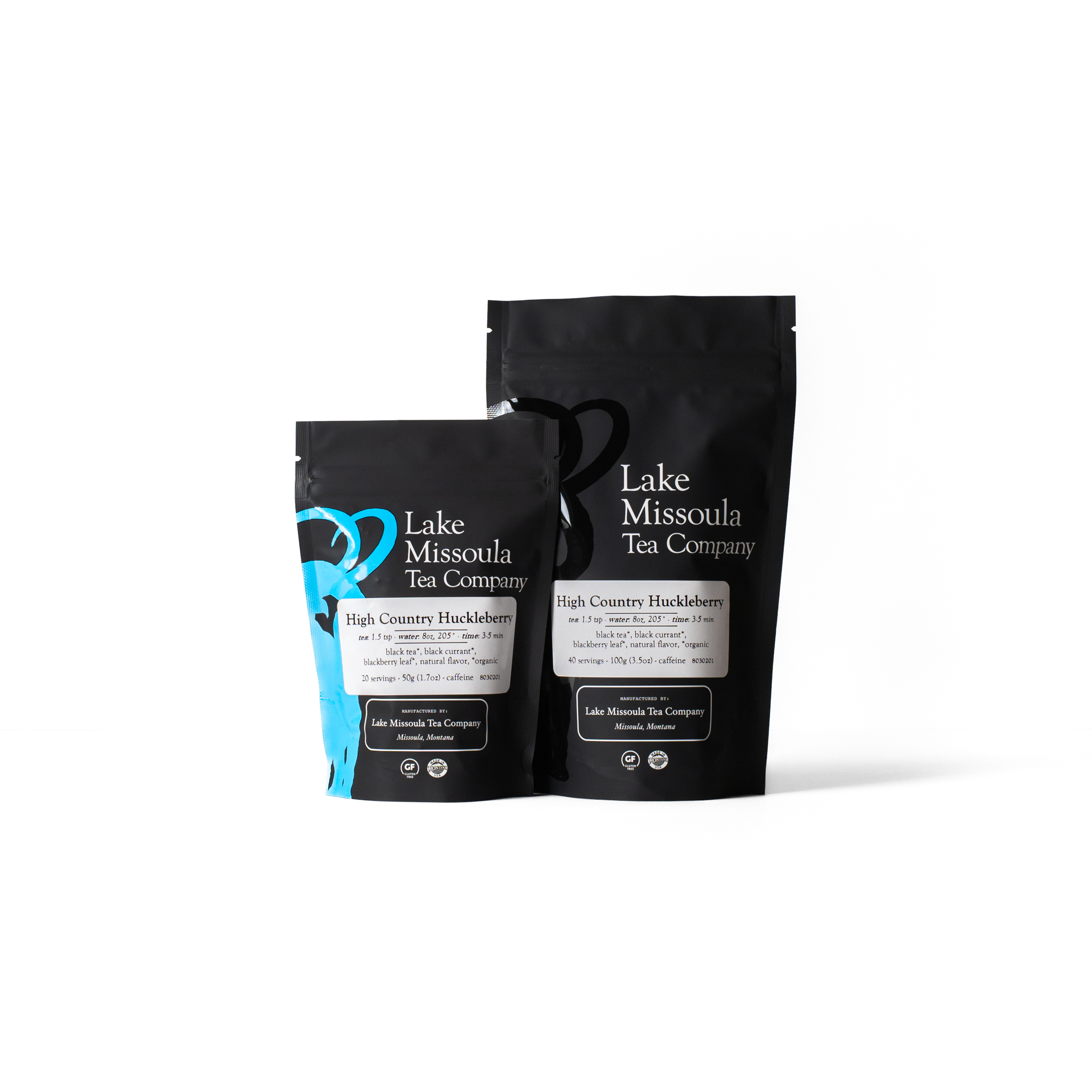 Postcard from Montana Tea Box - High Country Huckleberry 1920