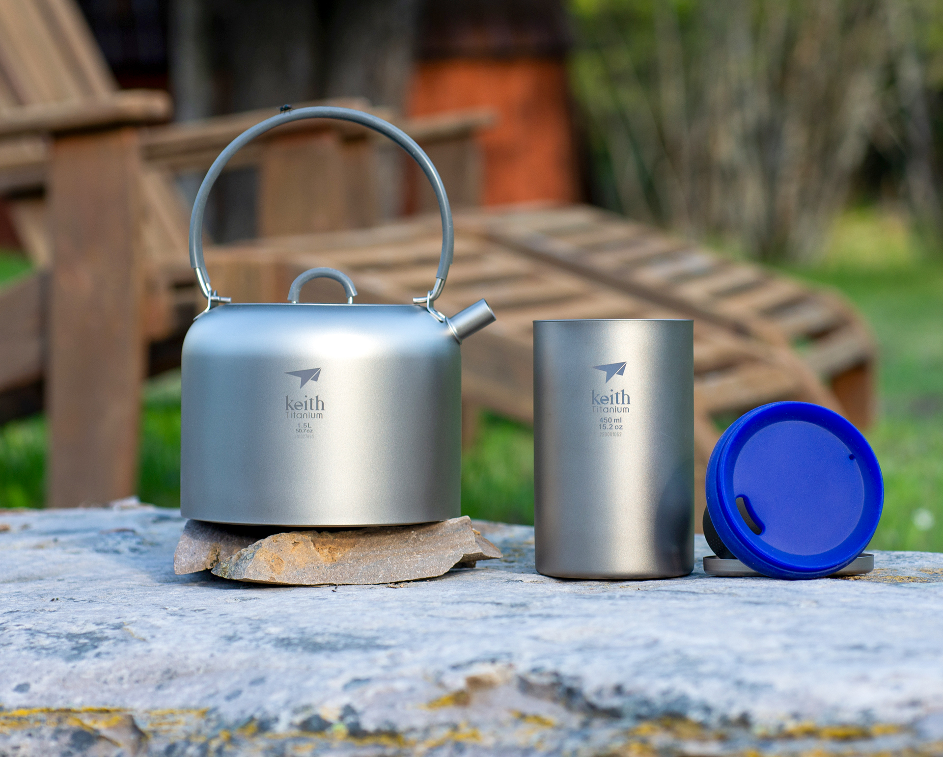 Keith Titanium Office Mug - Lake Missoula Tea Company