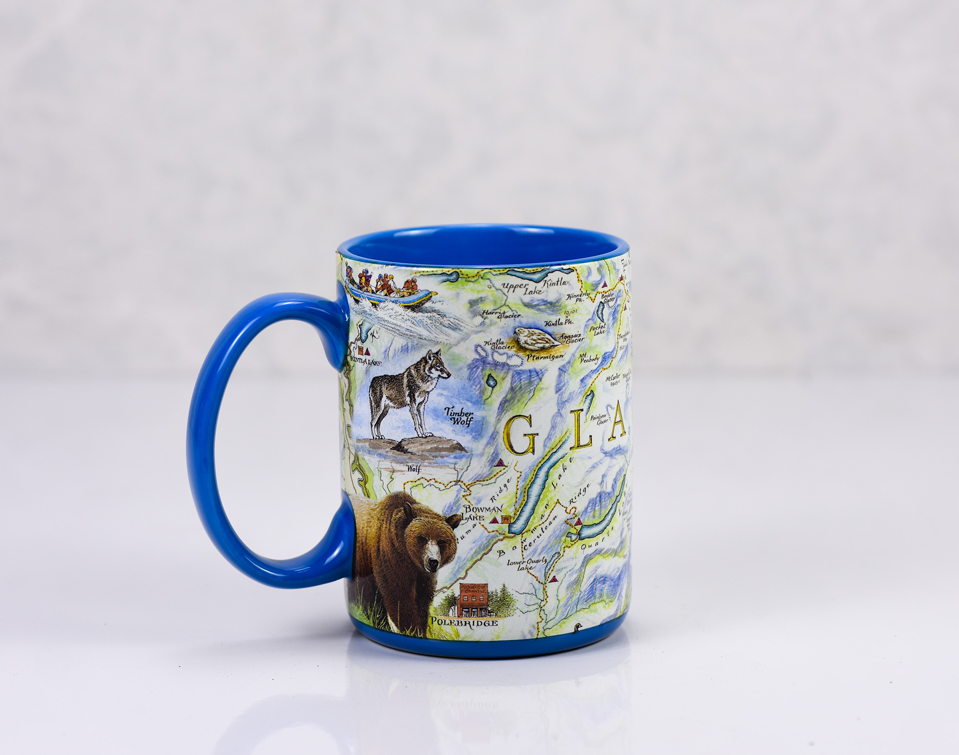 Glacier Montana Tea and Coffee Mugs