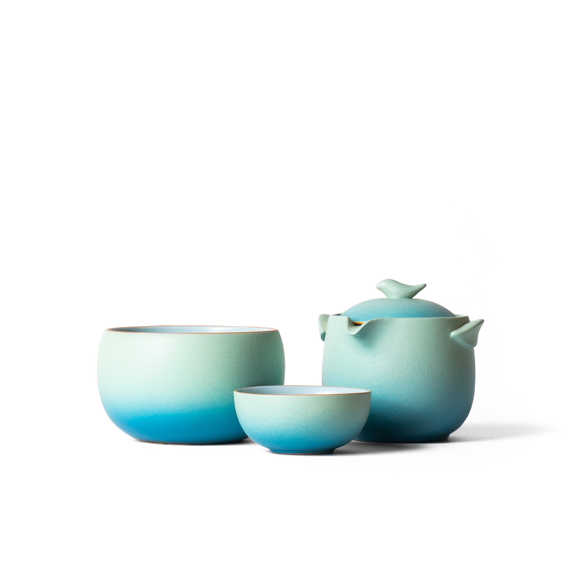 Eastern Elm Bird Gaiwan Set